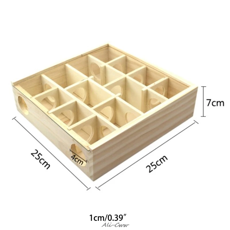 

Hamster Maze Wooden toys Tube Tunnel Cage Seesaw House rainbow swing Small Animals Pets Play Toys for Rat Mouse Mice Hamsters