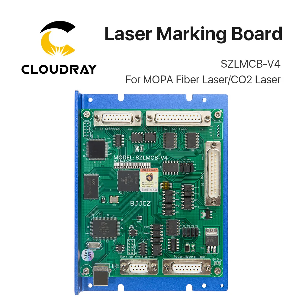 Лазерная маркировочная машина Cloudray JCZ контроллер карты памяти/яркости для