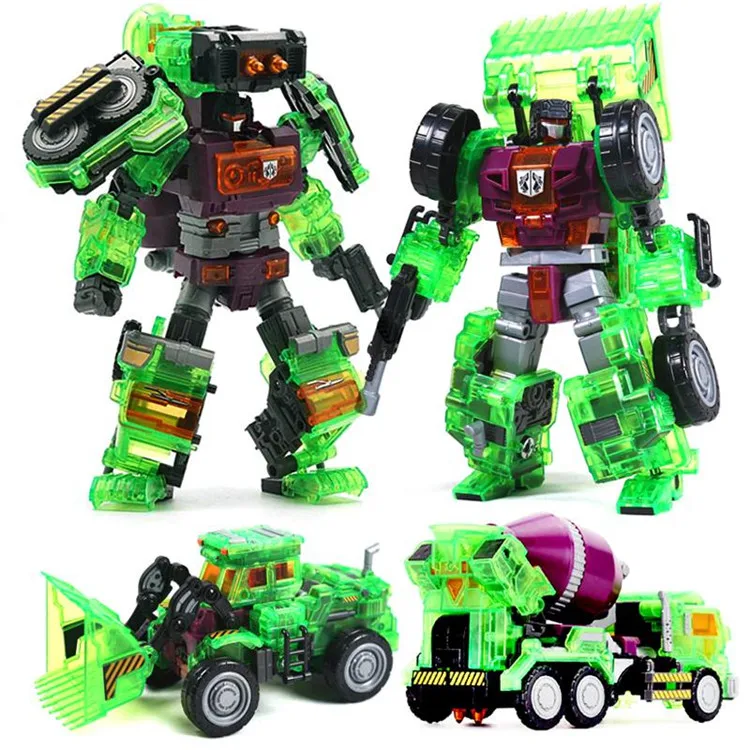 Игрушечные роботы трансформеры wei jiang NBK 6 в 1 аниме экшн фигурки KO G1 DX9 Инженерная