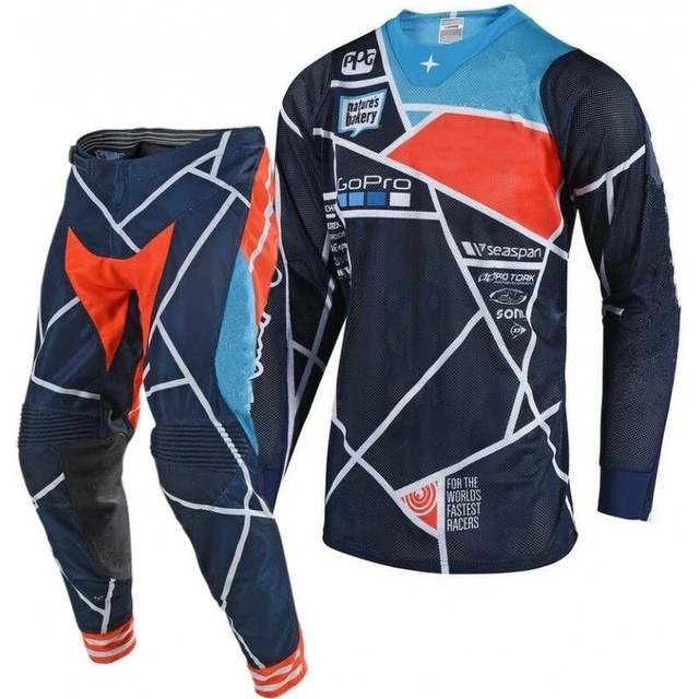 

2018 SE AIR Motocross Suit Kit Off-Road MTB DH MX Racing Jersey and Pants Motorcycle Dirt Bike Riding Gear Combo X