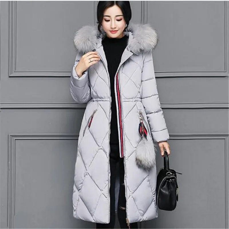 3 Nouveau Long Taille Canard 6 Mince D'hiver Duvet Femelle La 4 Col De 1 Veste 5 Chaud 2018 Épaississement Plus 2 Vêtements Fourrure Femmes Parkas 1dntxYwqq