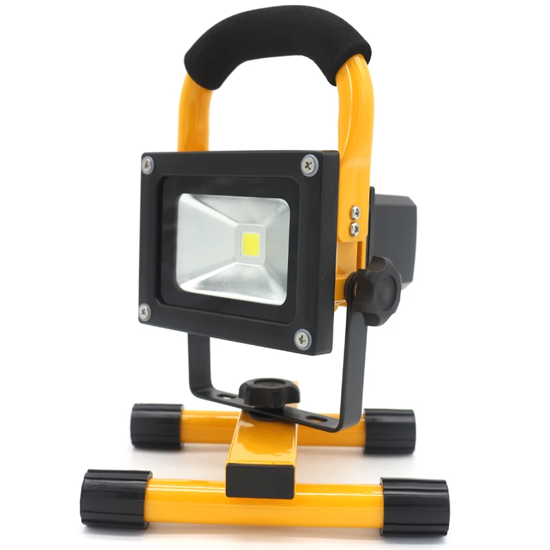 10 Вт * 2 светодиодный Рабочий СВЕТОДИОДНЫЙ свет штатив|portable rechargeable led light|portable