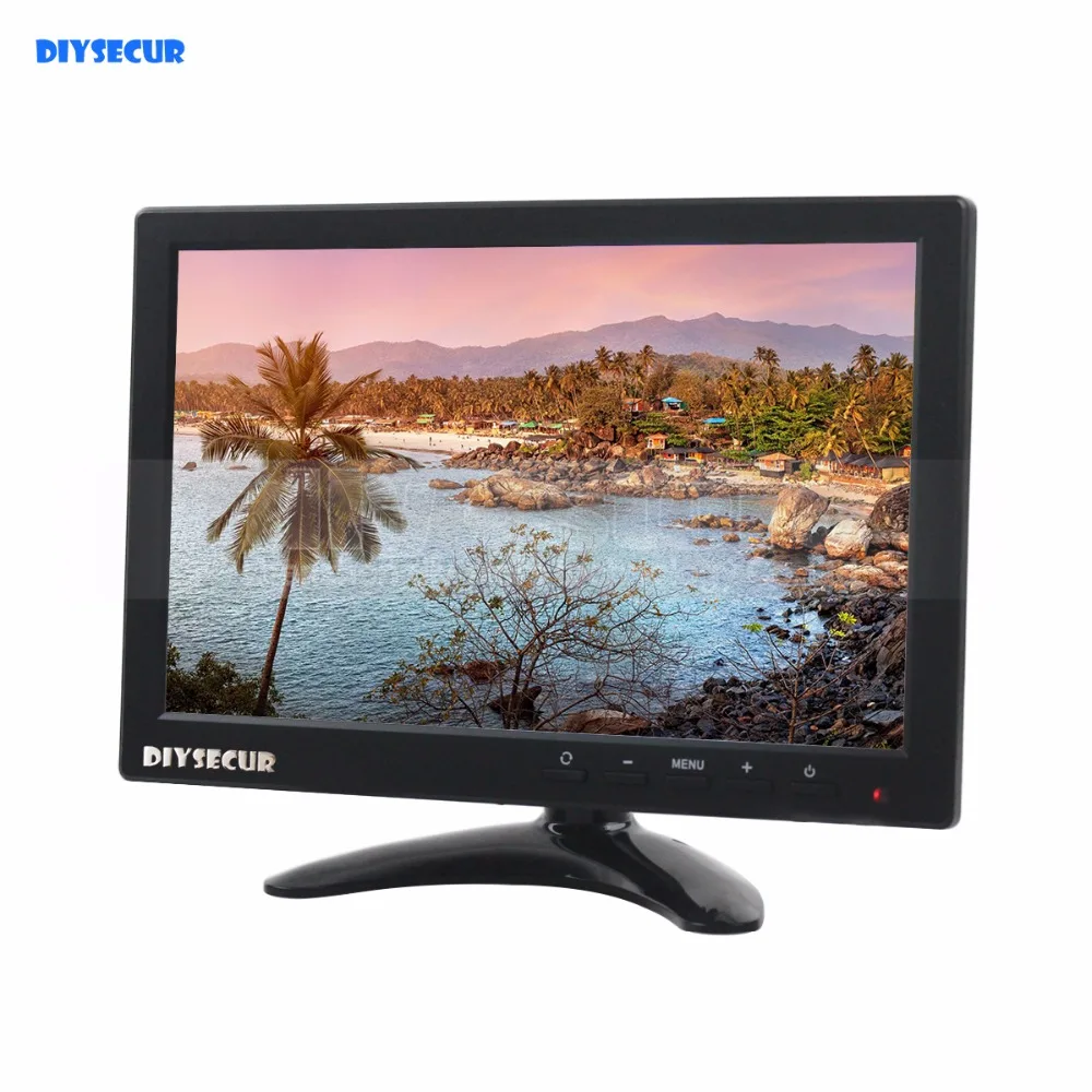 DIYSECUR 10.1 inch TFT LCD HD Car Monitor Rear View Monitor Build in Speaker with BNC / AV / VGA / HDMI Input 1280 x 800 DIYSECUR 10.1 inch TFT LCD HD Car Monitor Rear View Monitor Build in Speaker with BNC / AV / VGA / HDMI Input 1280 x 800