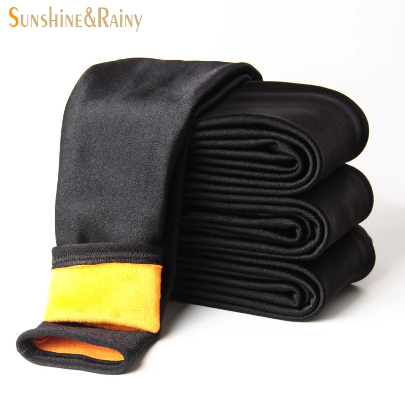 

Fashion Glossiness Kids Pants Thick Plush Warm Slim Children Leggings Boy Girl Winter Spring Baby Pant And Leggings Kids Clothes