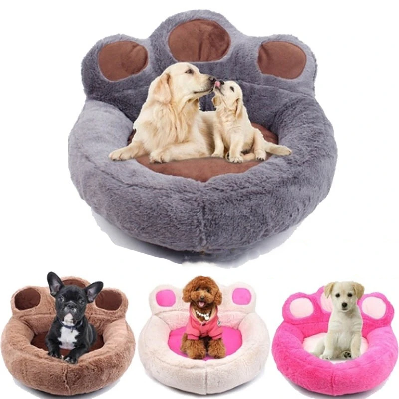extra large plush dog bed