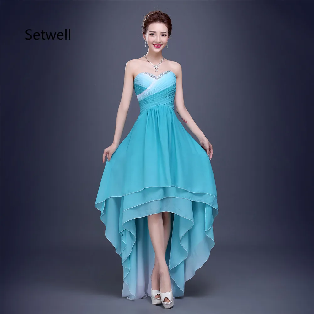 high low gown design