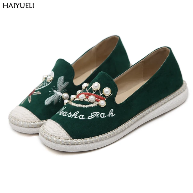 HAIYUELI delle donne scarpe perla Fiori dolci delle donne scarpe HAIYUELI delle donne scarpe perla Fiori dolci scarpe delle donne scarpe dolci 3d33ca