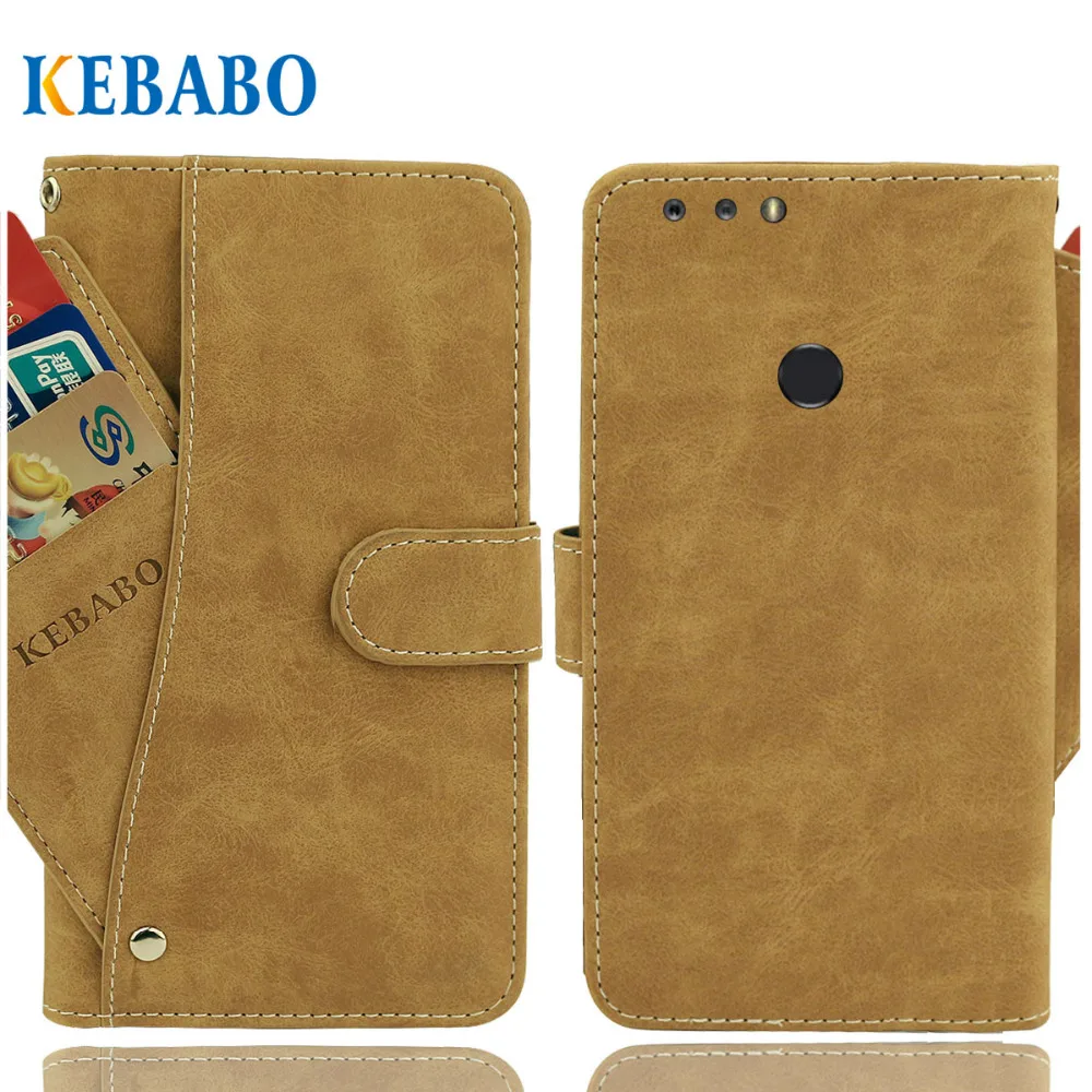

Vintage Leather Wallet Yandex.Telephone Case 5.65" Flip Luxury 3 Front Card Slots Cover Magnet Stand Phone Protective Bags