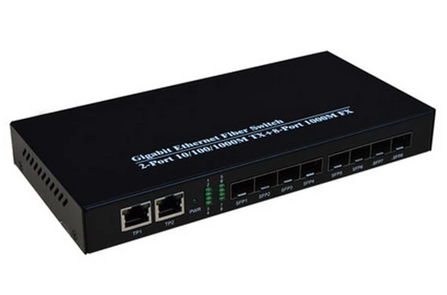 GXCOM HS1100 10 100 1000M 8 Port Gigaibt SFP port with 1 port 10 100 2