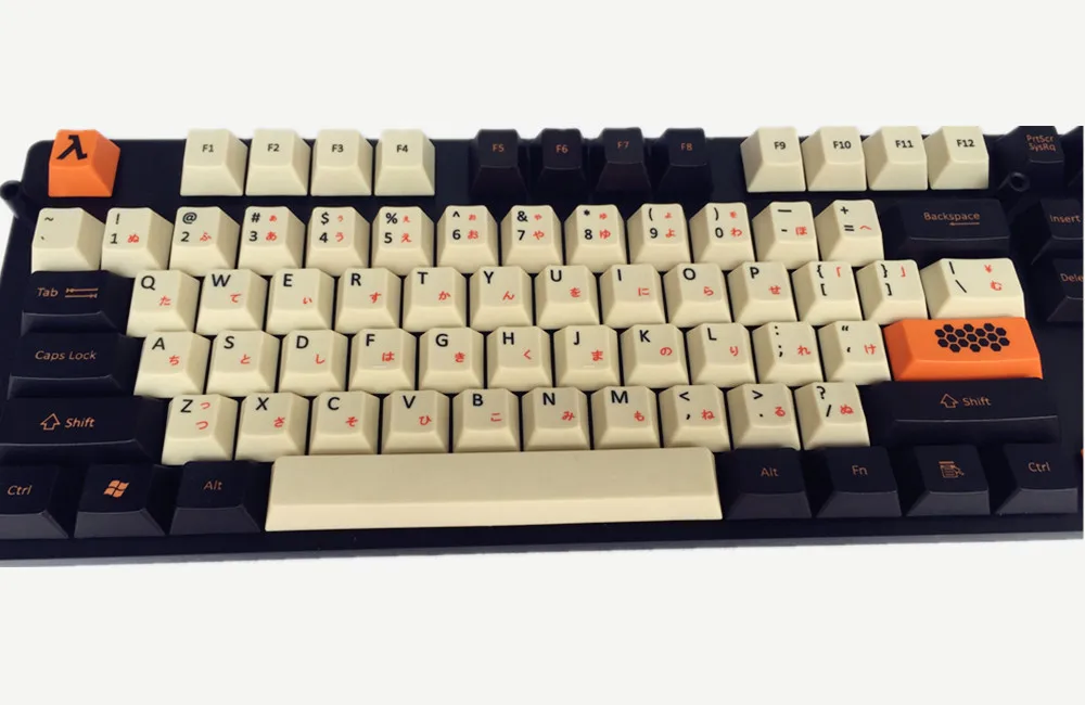 Крутой Джаз 125 PBT большой углерод толстый Keycap краситель сублимированный Японский Русский корейский макет Вишневый профиль для механической клавиатуры