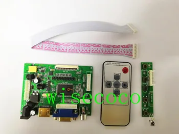 

VS-TY2662-V1 LVDS Controller TTL 50PIN board for AT070TN90 92 94 Support VGA HDMI 2AV