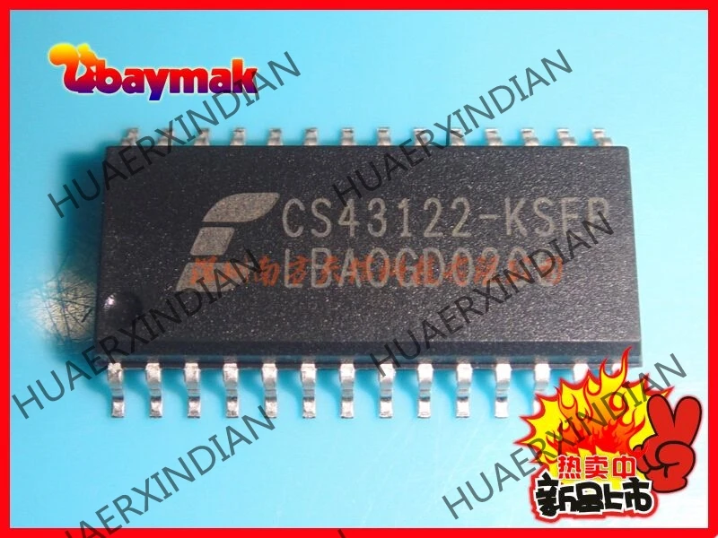 

5PCS New and original CS43122-KS CS43122-KSZ CS43122-KSEP