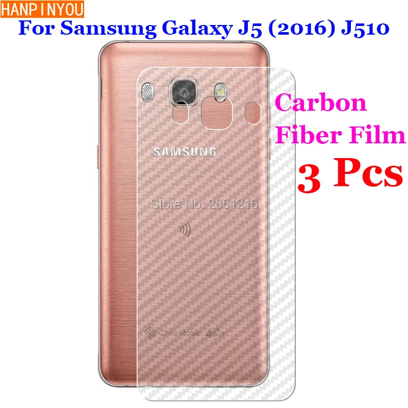 3 шт./лот для Samsung Galaxy J5 2016 j510 5 2 &quot3D Нескользящая прозрачная защитная пленка