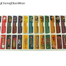 ChengChengDianWan нестандартной конструкции для nintendo Advance этикетка Стикеры для игровая приставка GBA назад тег 1 компл./лот = 28 шт./лот