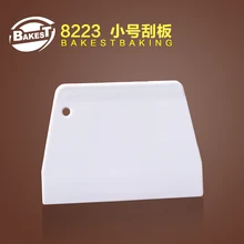 BAKEST 6 шт в партии маленький пластиковый скребок для теста торт Кондитерский Резак