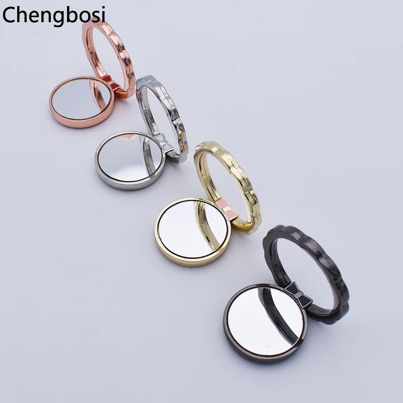 General Mirror Phone Finger Ring Holder 360 Degree Stand for Samsung Xiaomi IPhone X 8 7 6 5S Plus Smartphone Tablet Plain Bague General Mirror Phone Finger Ring Holder 360 Degree Stand for Samsung Xiaomi IPhone X 8 7 6 5S Plus Smartphone Tablet Plain Bague