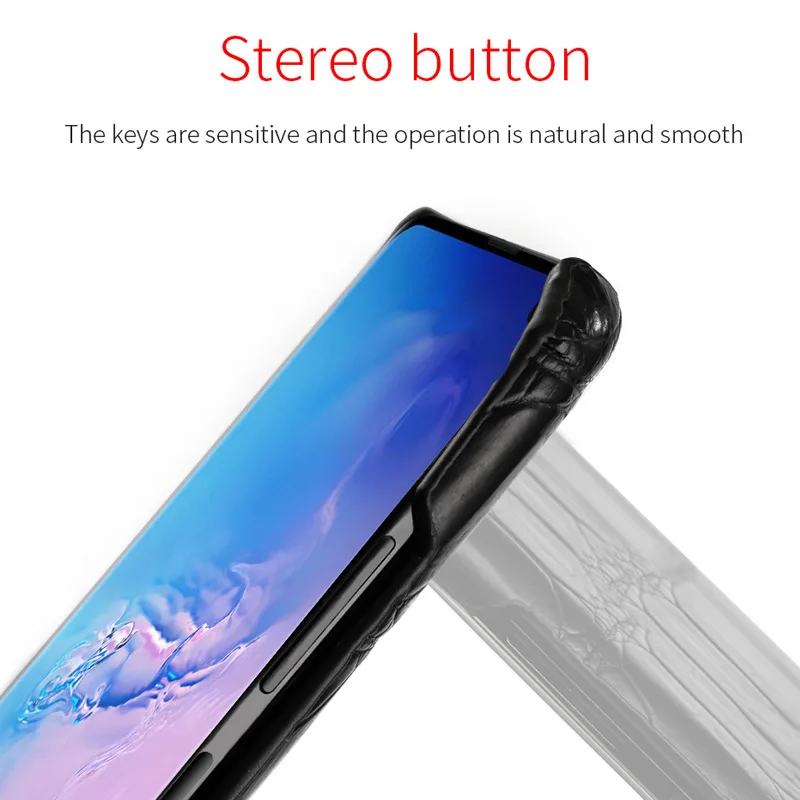Роскошный oraginal чехол из крокодиловой кожи для Samsung Galaxy s10 SE S9 S8 S7Edge marvel Note 8 9 a50 a70 A40