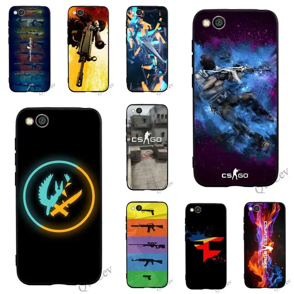 

Shockproof Cs Go Phone Case for Redmi Note 5 Pro Cover 4X A2 A1 4A Plus 5A Prime 6A 7 6 for Xiaomi Mi 9se 9 8 Lite Back