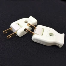 5 шт./лот электрическая розетка двухпроводная Поворотная вилка креативная вращающаяся вилка 180 градусов Гибкая настенная розетка