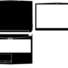 Углеродная Виниловая наклейка для Clevo N850HJ SAGER NP7851(N850EP6 N850HP6) NP6853(N850EK1) NP5856(N850EJ1) NP4850/N850EL