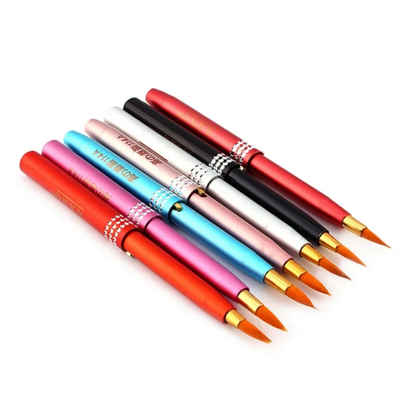 

Fashion Lipbrush Retractable Metal Shell Cosmetic Lipstick Gloss Makeup Brushes Tool Women MH88