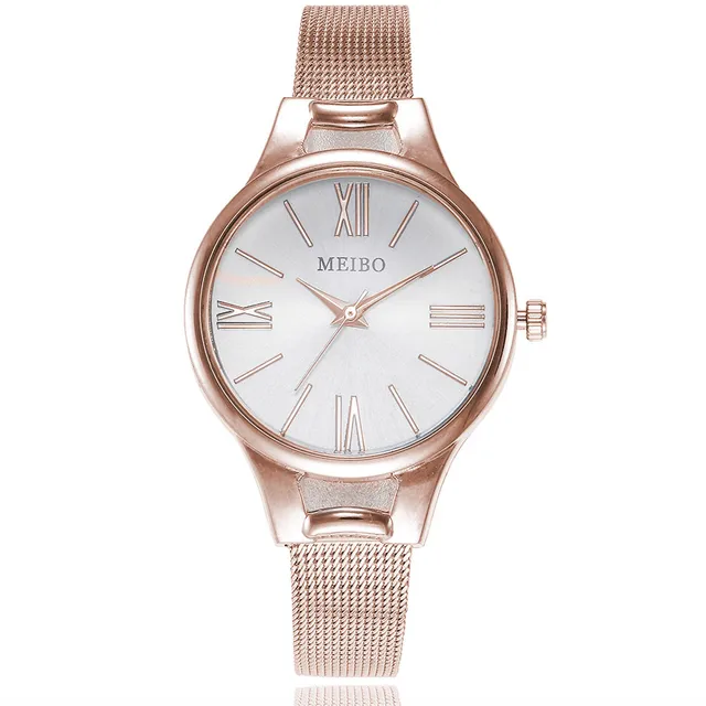 MEIBO Women Watches Casual Quartz Stainless Steel Newv Strap Watch Analog Wrist MEIBO Women Watches Casual Quartz Stainless Steel Newv Strap Watch Analog Wrist