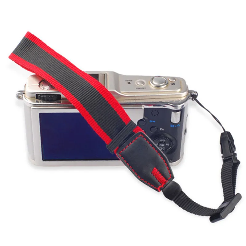 EL-04 Camera Leather Wrist Band Strap Hand Strap (1)_
