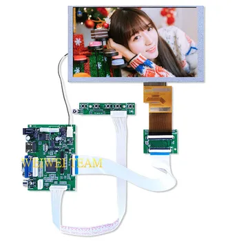 

6.2 inch LCD Display HSD062IDW1-A00 A01 A02 Screen Panel 60 pins 800x480 with 50 Pins TTL HDMI VGA Driver Board