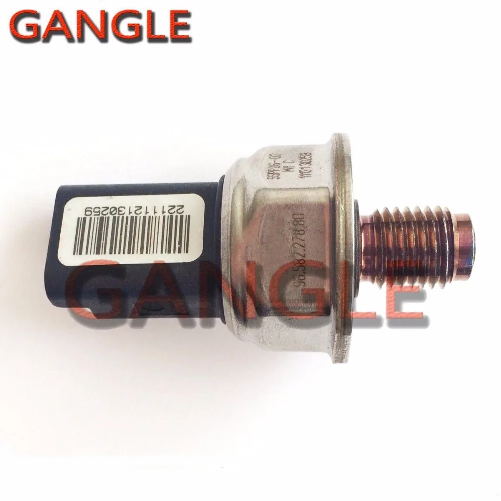 

Fuel Rail Pressure Regulator Sensor Common Rail valve For CITROEN C3 C4 Jumpy Berlingo 1.6 HDI 1.6HDI 96.554.654.80 6PH1001.1