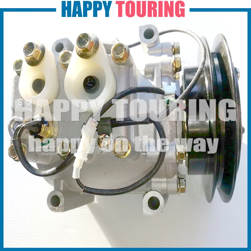 

MSC90TA AC Air Conditioning Compressor For MITSUBISHI FUSO CANTER ROSA TRUCK BUS FE FG 4D34 3.9L 1999 MK532512 MK474962 MK352068