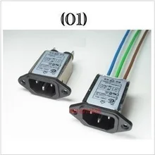 Сетевой фильтр CW1D-10A-T маленьких ушей 115/250 в 10 А