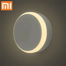 Xiao mi jia светодиодный ночной Светильник для коридора инфракрасный пульт дистанционного управления датчик движения тела умный дом светодиодный светильник mi лампа yeelight