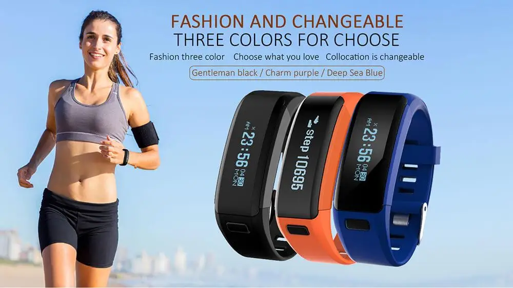 NO.1 F1 Smart band PK XIAOMI MI BAND 2 (15)