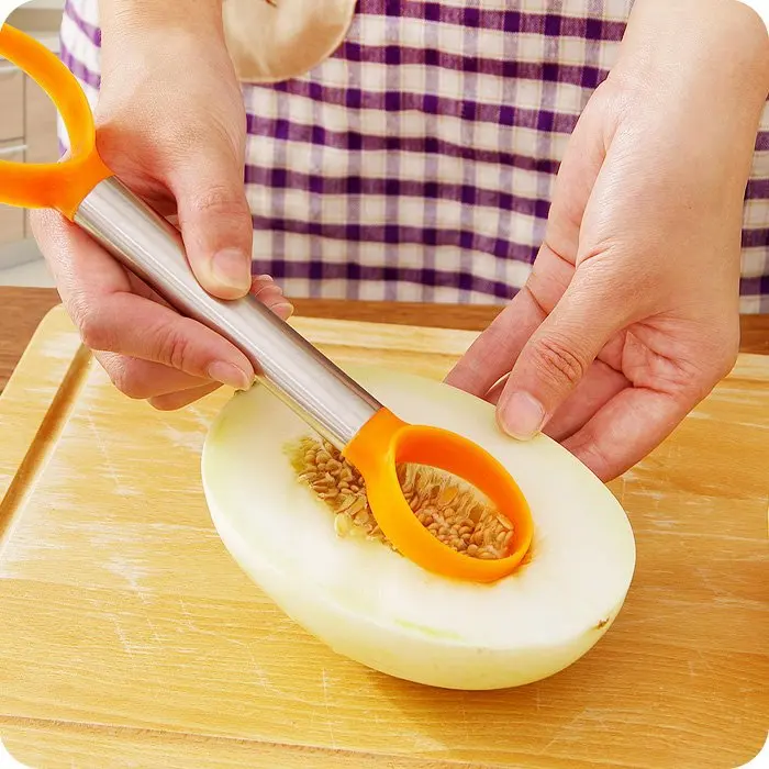 2 в 1 кухонная овощерезка из нержавеющей стали|kitchen gadgets|fruit slicergadgets cook |
