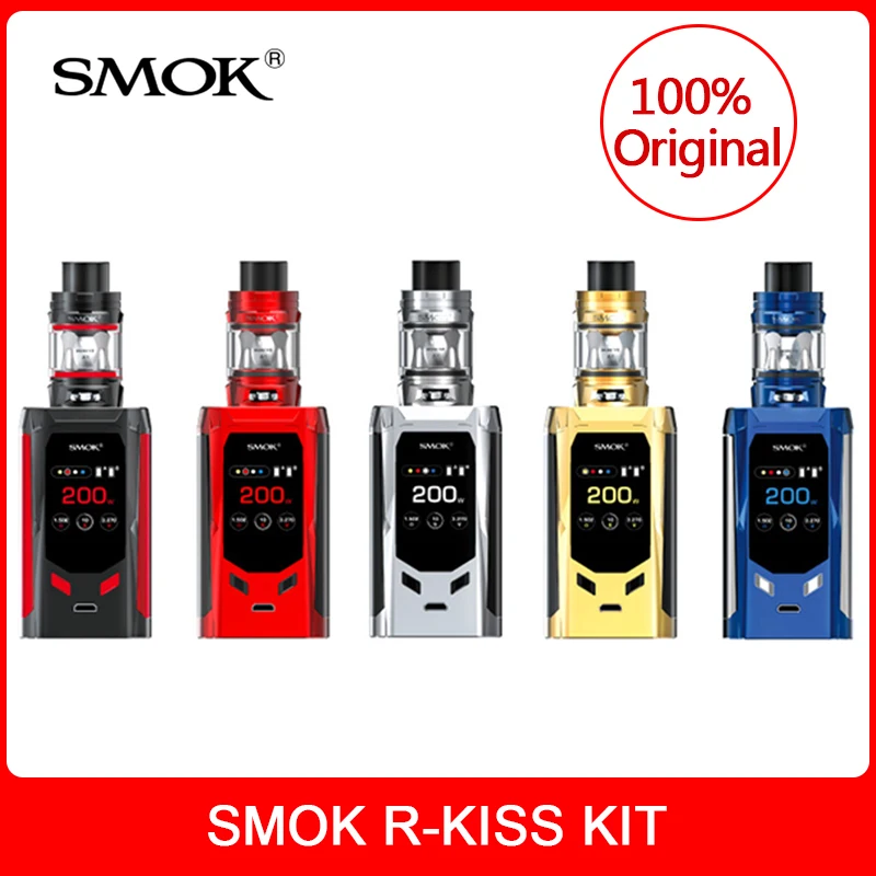 Original Smok R Kiss Kit EU Edition 200W+TFV Mini V2 Tank