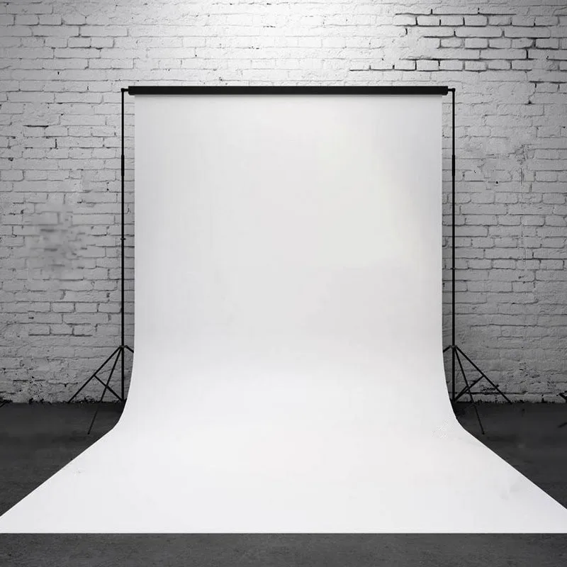 MAYITR 3x5ft Pure White Photographic Background High Quality Vinyl Wall Photography Studio Photo Prop Backdrop 0.9x1.5m