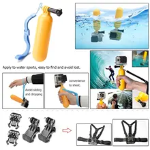 Sport Action Camera Accessories Kit Camcorder DV Sets for Gopro Hero Hero1 2 3 3+ 4 Xiaoyi Yi Speical for Surfing and Diving