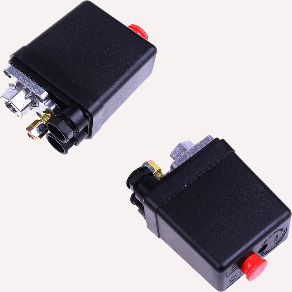 2 phase 220v Heavy Duty Air Compressor Pressure Switch Control Valve