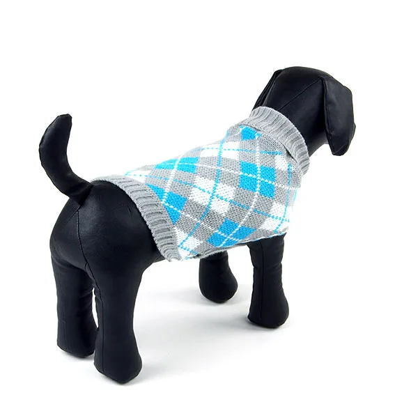 Мода собаки жилет свитер собака вязать смесь перемычки Pet Puppy Cat теплые мягкие одежда
