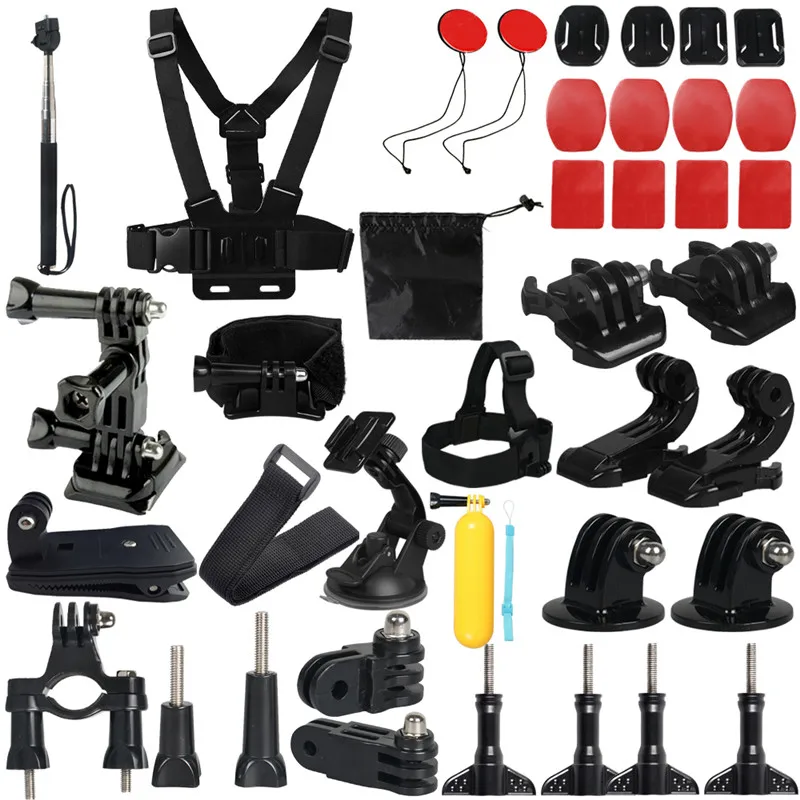 

17 in 1 Camera accessories Set for Gopro Hero 5 4 SJCAM SJ6 Legend Xiaomi YI 4K plus Eken H9R H8R Gitup Git2 Sports Camera