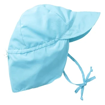 

2017 Children Holiday Comfortable Sun Protection Swim Hat Polyester Anti-Ultraviolet Hat 5 Colors 0~4 Y j2