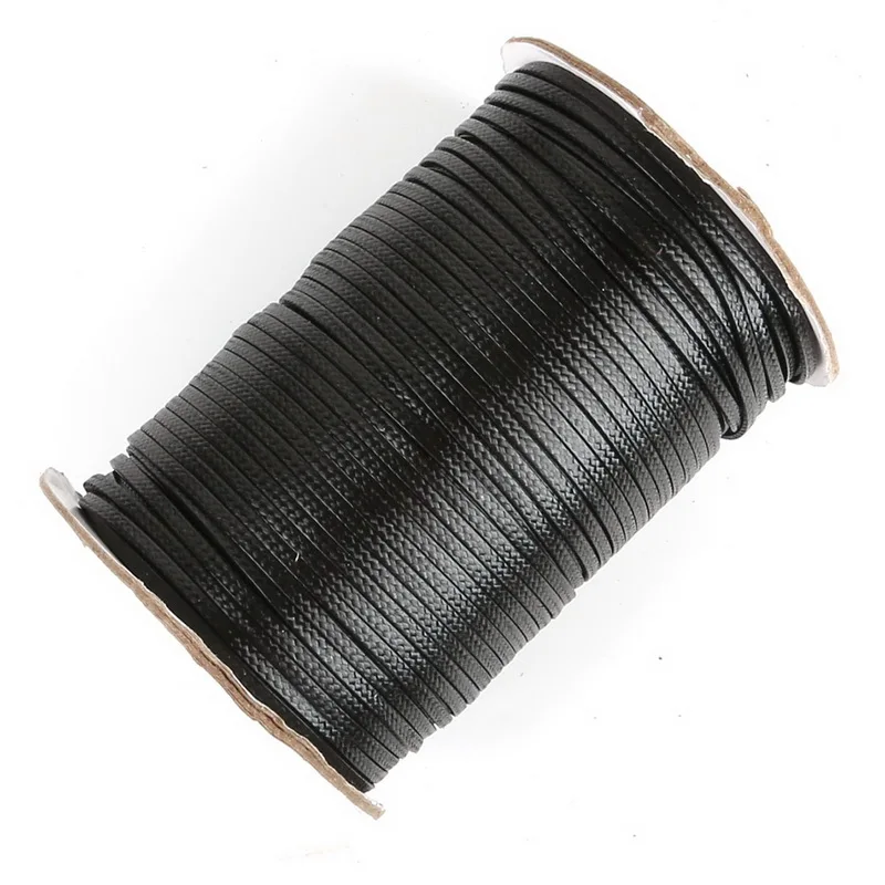 

2mm/4mm/6mm/8mm/10mm Waxed Cotton Cord Nylon Leather Cord String Thread Strap Necklace Rope For Jewelry Making DIY Bracelet