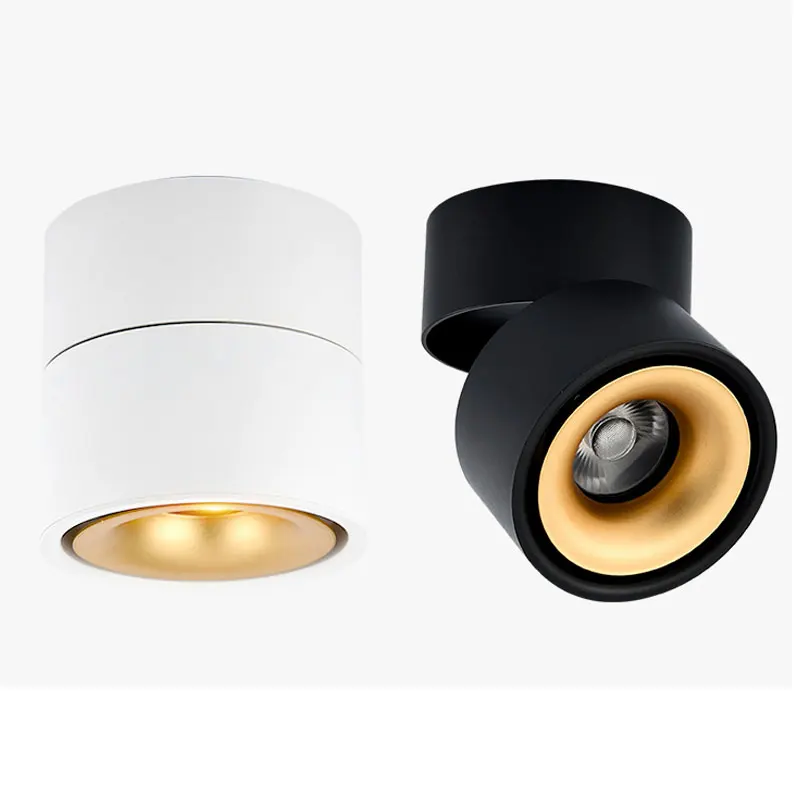 

3W 5W 7W 10W 12W Led Ceiling Spot Light surface mounted COB ceiling lamp 360 degree rotatable
