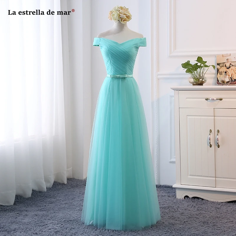 Vestidos para bodas elegantes largos, новинка, тюль, 4 стиля, небесно-голубой, lavend, платье подружки невесты, свадебное платье, настоящая фотография, gelinlik