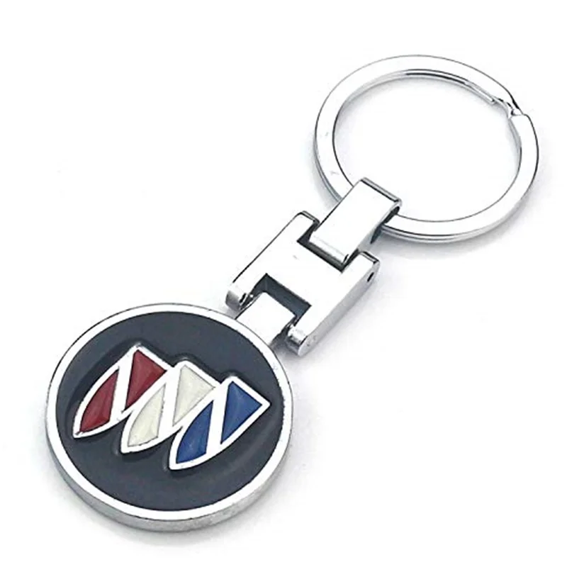 

3D Fashion Keychain Double Sided Zinc Alloy Key Chain Car Key Ring Metal Fashion for Buick