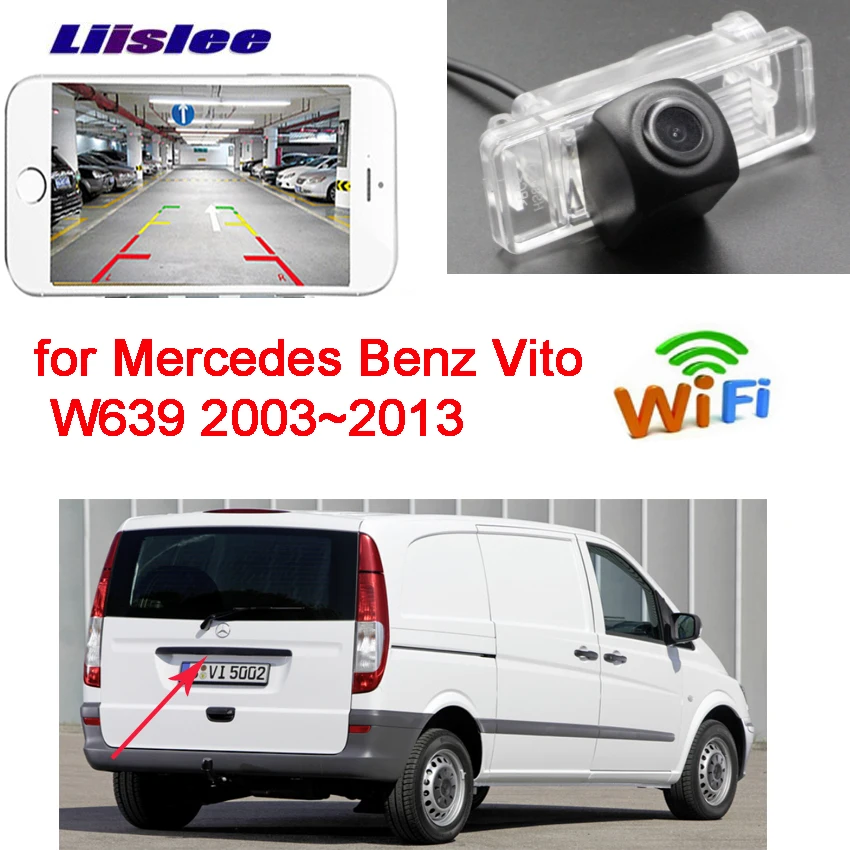 LiisLee New Arrival! Car wireless backup Reverse camera for Mercedes Benz Vito W639 2003~2013 Waterproof CCD HD