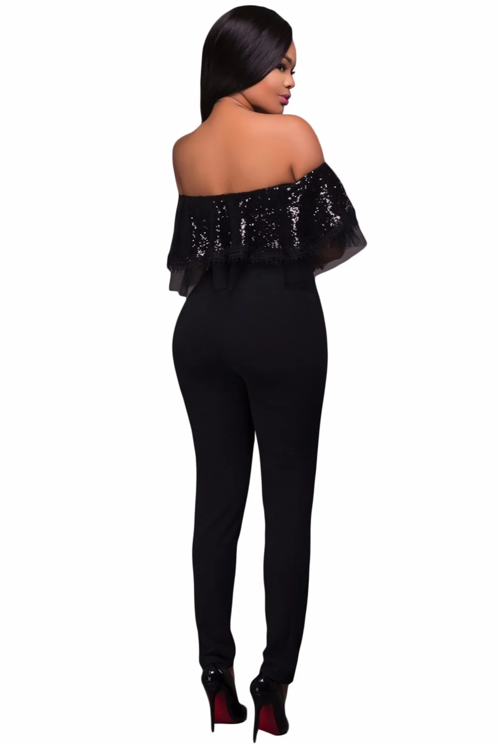 Black-Sequin-Ruffle-Top-Jumpsuit-LC64249-2-3
