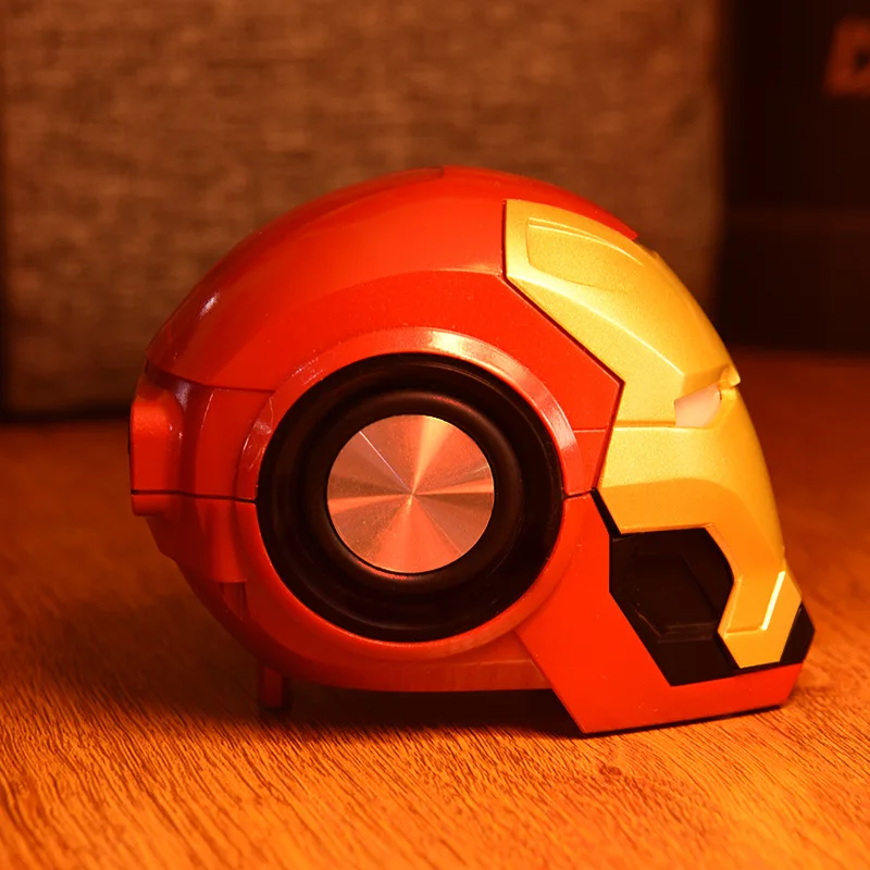 Iron Man Bluetooth Speaker & Radio Wireless Bluetooth V4.2 Speakers With Music MP3 Mobile phone For Phone PC Speakers
