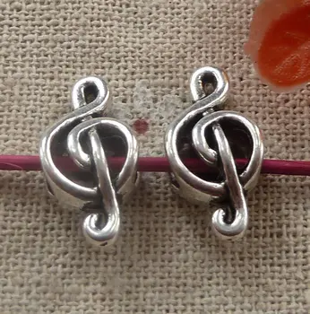 

150 pieces tibetan silver note spacers 18x9mm #2294