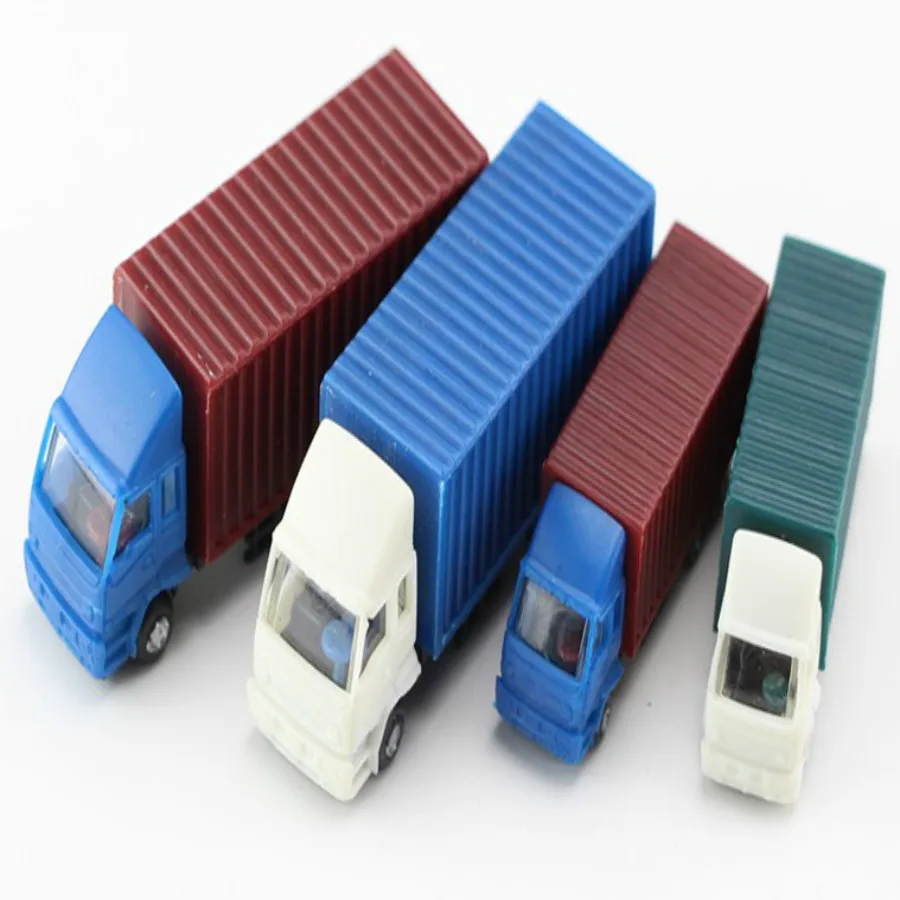 plastic model truck in archiecture model building (18)